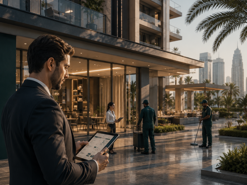 إدارة العقارات السكنية والتجارية